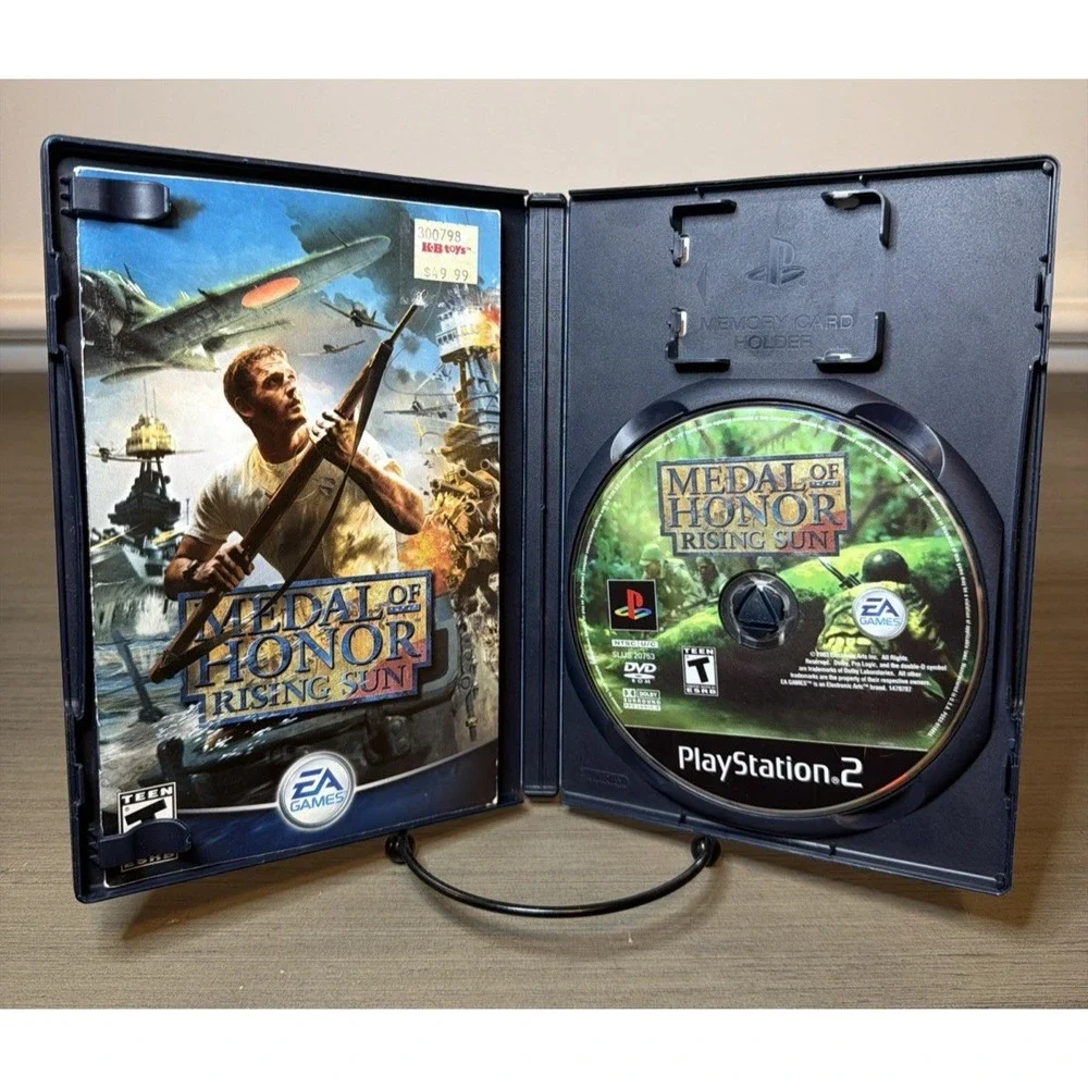 Medal of Honor Rising Sun (Sony‎ PlayStation 2, 2003) PS2 CIB Complete